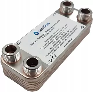 Výmenník tepla SANITLINE SL-12-12 5-15 kW 3/4"